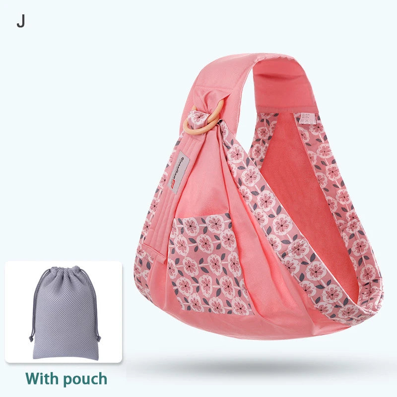 Baby Wrap Carrier – Hands-Free Newborn Sling for 0-36 Months
