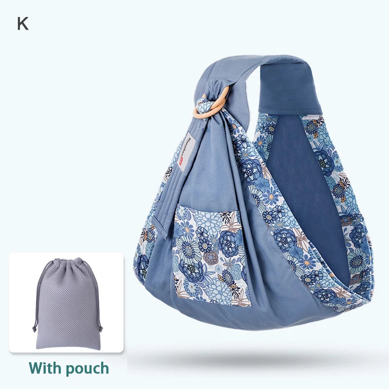 Baby Wrap Carrier – Hands-Free Newborn Sling for 0-36 Months