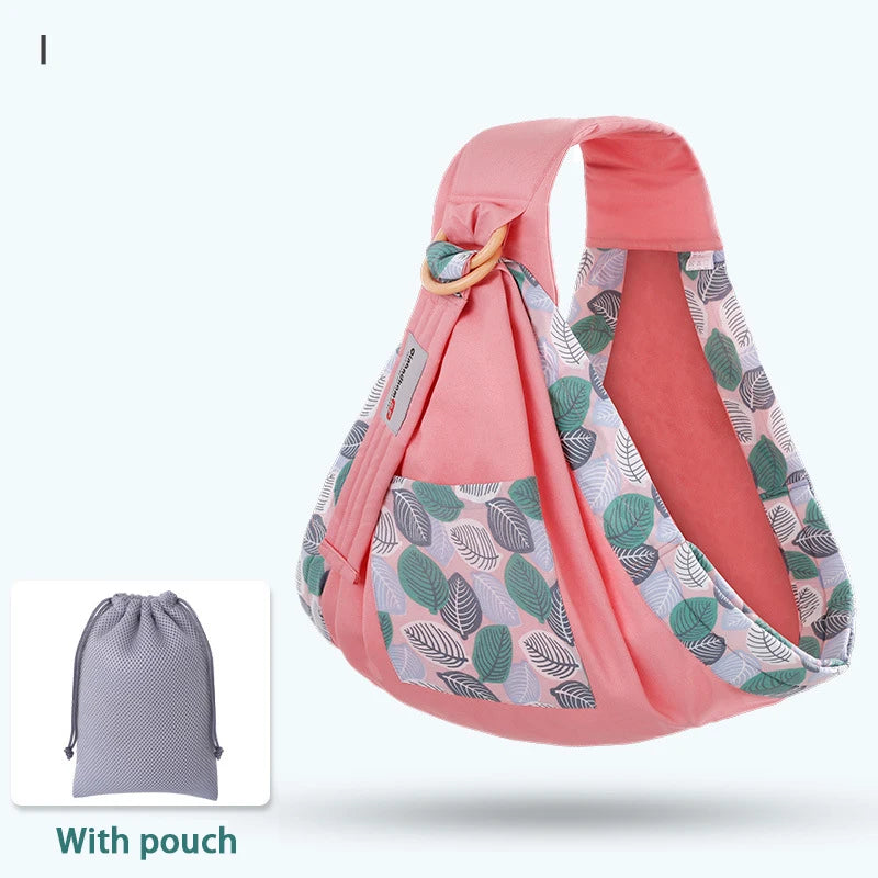 Baby Wrap Carrier – Hands-Free Newborn Sling for 0-36 Months