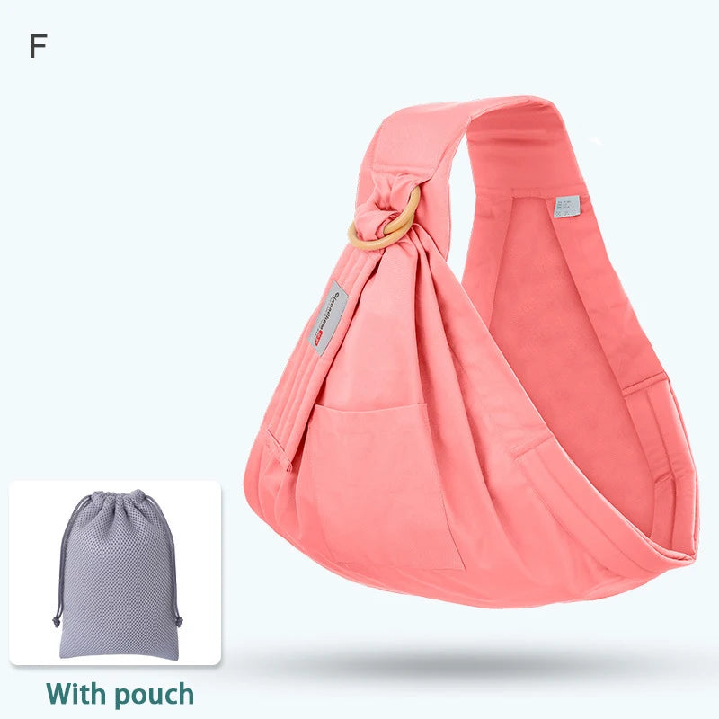 Baby Wrap Carrier – Hands-Free Newborn Sling for 0-36 Months