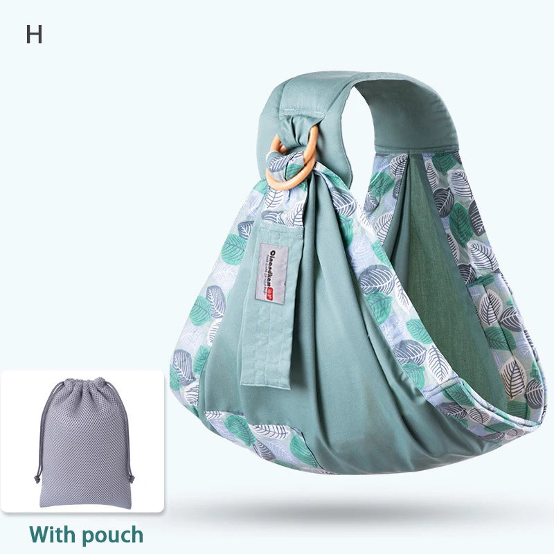 Baby Wrap Carrier – Hands-Free Newborn Sling for 0-36 Months