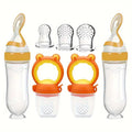 7-Piece Baby Feeding Set – Silicone Bottle, Fruit Feeder & Pacifier
