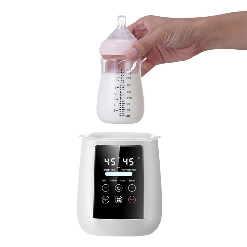 Baby Bottle Warmer & Sterilizer – 6-in-1 Multifunctional Milk Warmer for Newborns