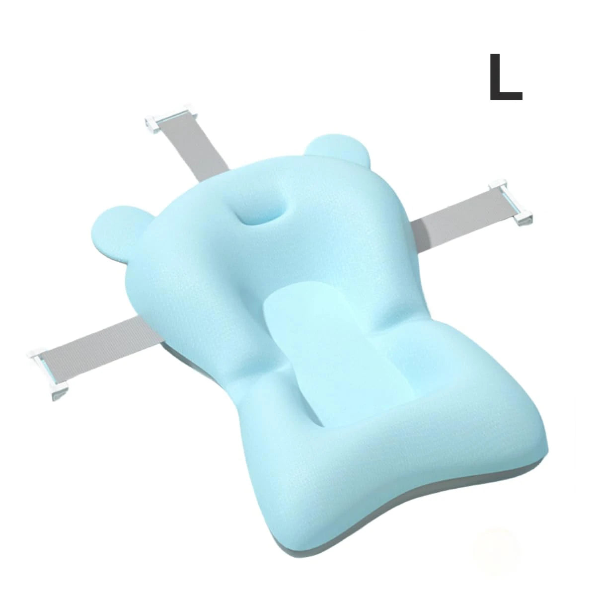 Baby Bath Support Pad – Foldable Newborn Bath Seat Mat for Tub