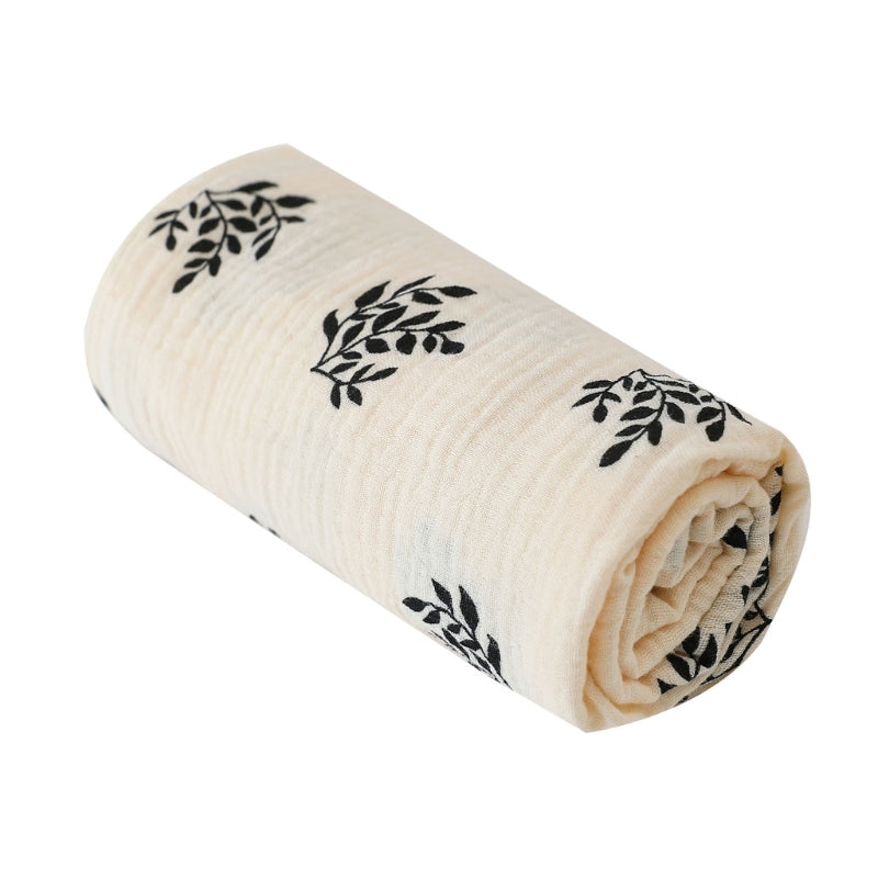 Muslin Swaddle Blanket – Soft Cotton Wrap for Newborns & Babies