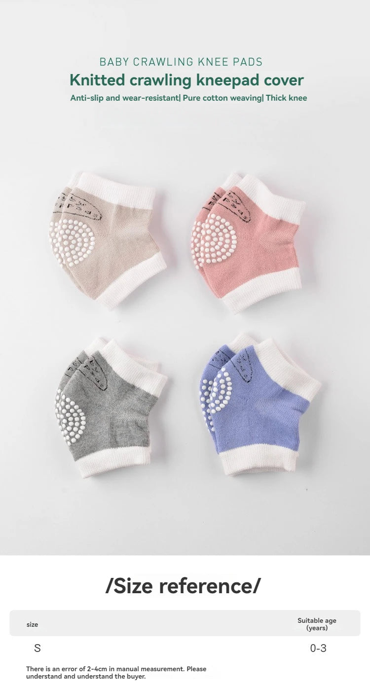 Baby Crawling Knee Pads – Anti-Slip & Anti-Fall Protection