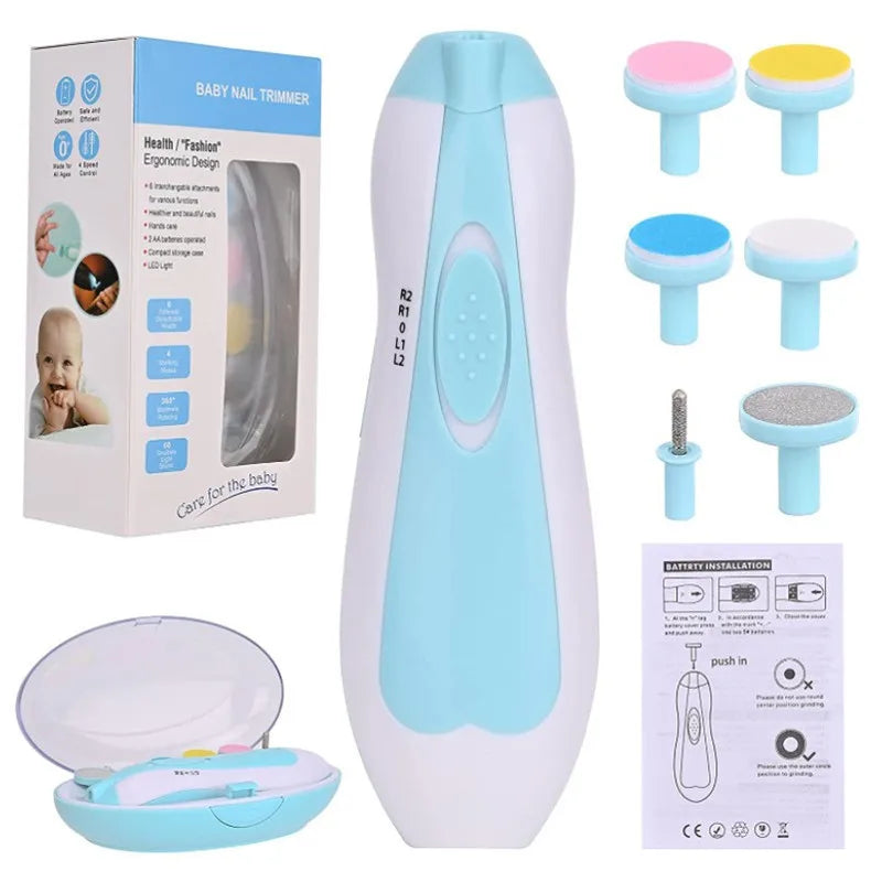 Baby Electric Nail Trimmer Kit for Newborns