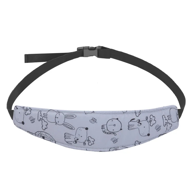 Baby Car Seat Head Support – Adjustable Safety Pillow for Strollers & Prams