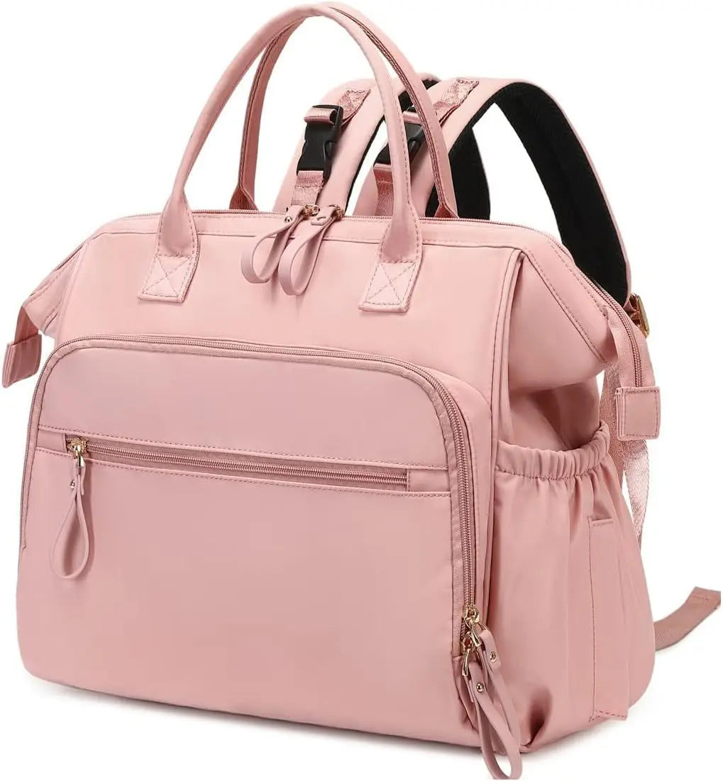 Large Capacity Diaper Bag Backpack – Waterproof Mommy Bag with Changing Mat