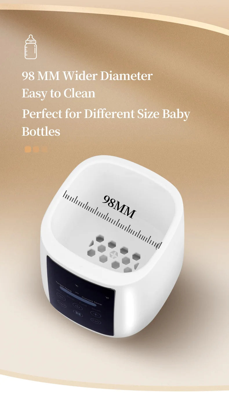 Baby Bottle Warmer & Sterilizer – 6-in-1 Multifunctional Milk Warmer for Newborns