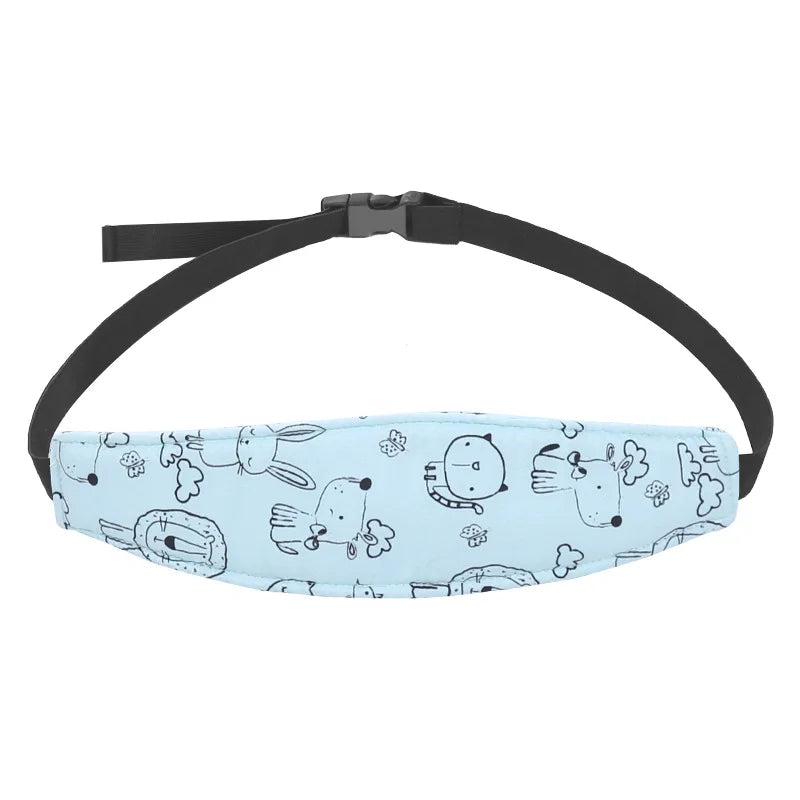 Baby Car Seat Head Support – Adjustable Safety Pillow for Strollers & Prams