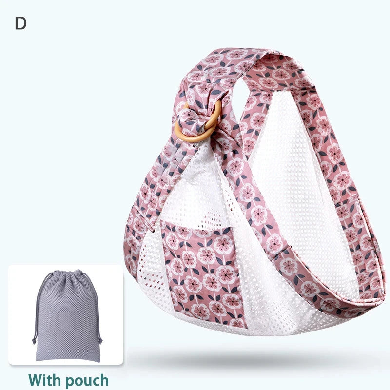 Baby Wrap Carrier – Hands-Free Newborn Sling for 0-36 Months