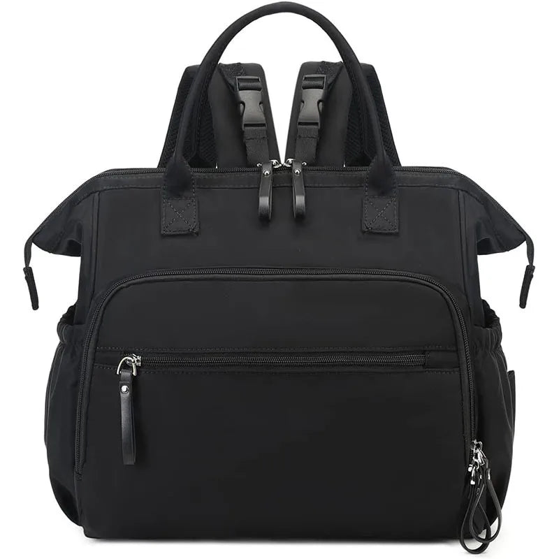 Large Capacity Diaper Bag Backpack – Waterproof Mommy Bag with Changing Mat