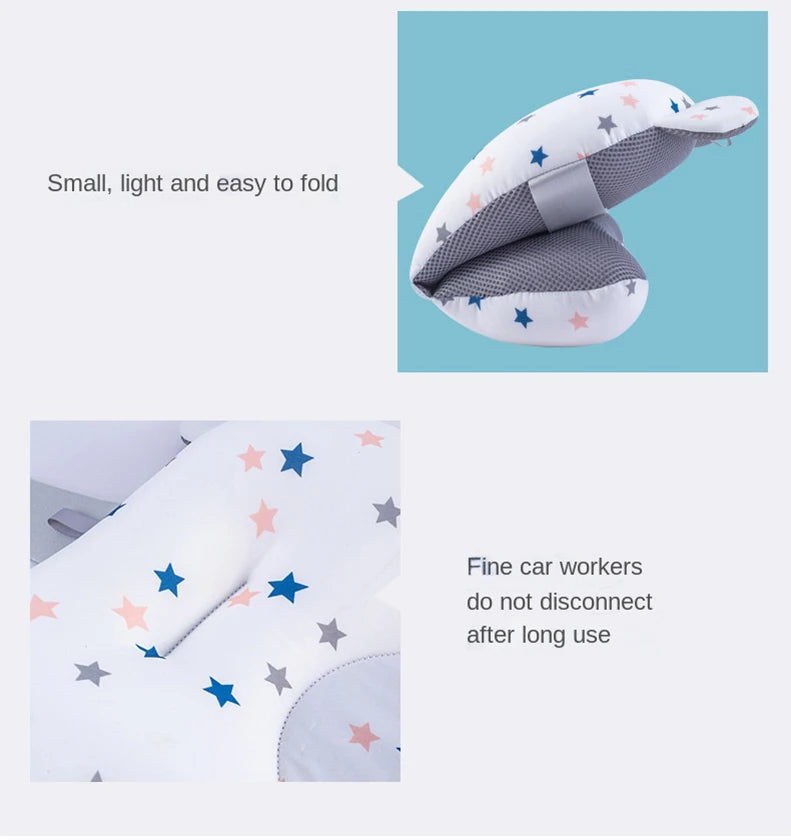 Baby Bath Support Pad – Foldable Newborn Bath Seat Mat for Tub