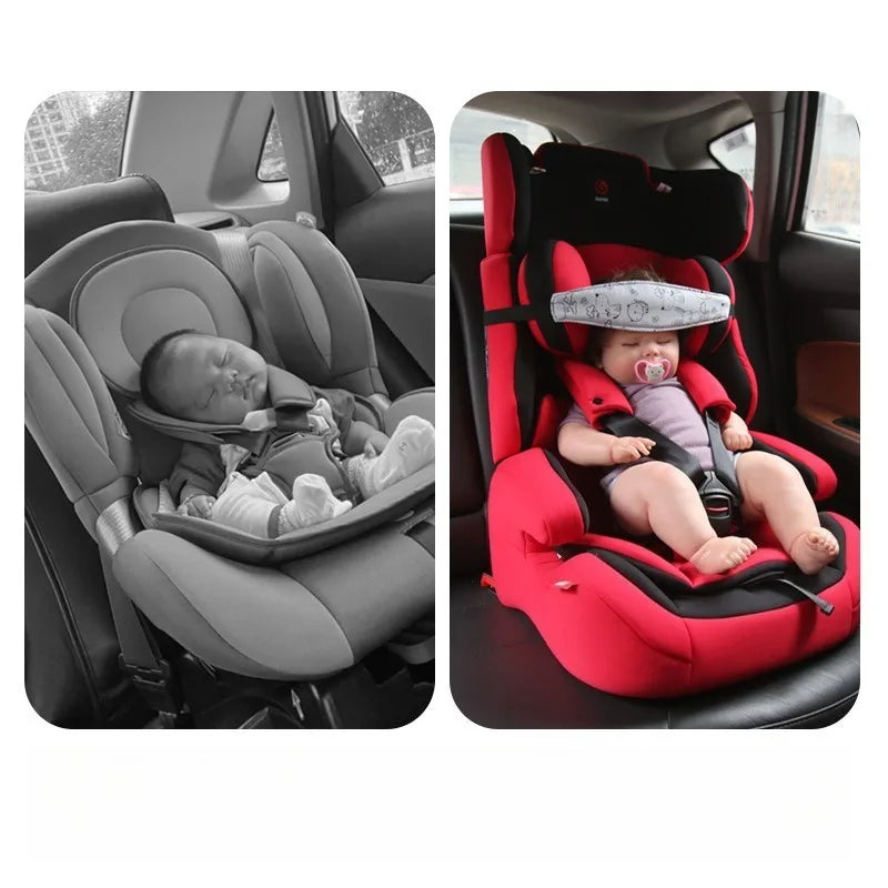 Baby Car Seat Head Support – Adjustable Safety Pillow for Strollers & Prams